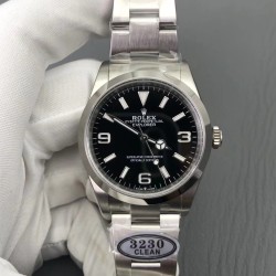 Rolex-Explorer I 124270 36mm SS/SS Black Dial Clean VR3230