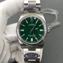 Rolex-Oyster Perpetual 126000 36mm SS/SS Green/Stk Clean VR3230