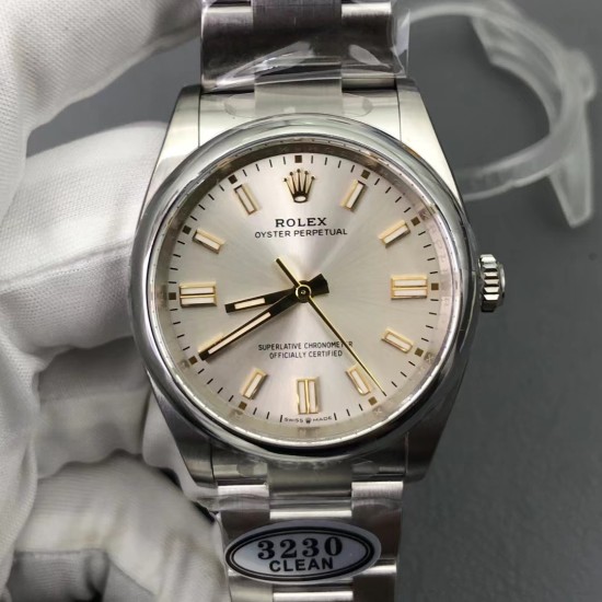 Rolex-Oyster Perpetual 126000 36mm SS/SS Silver/Stk Clean VR3230