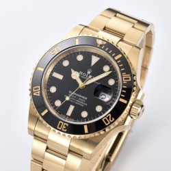 Rolex-Submariner 126618LN 41mm YG/YG Black/Dot Clean VR3235