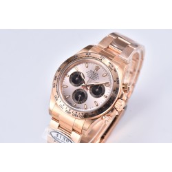 Rolex-Daytona 116505 40mm RG/RG Champagne/Black Clean DD4130