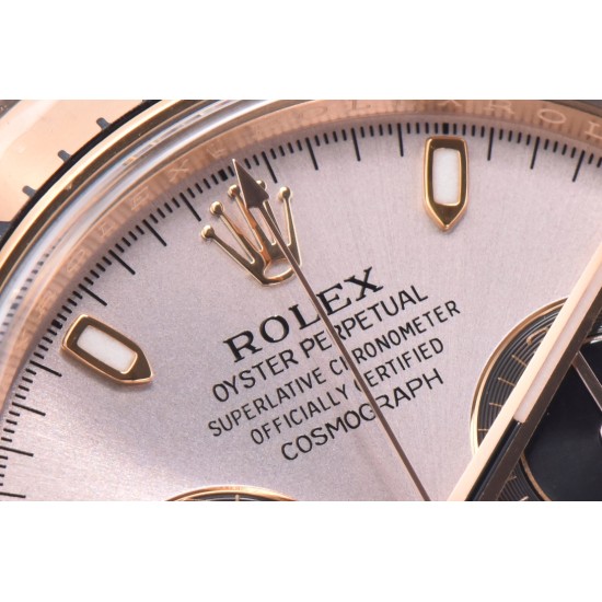 Rolex-Daytona 116505 40mm RG/RG Champagne/Black Clean DD4130