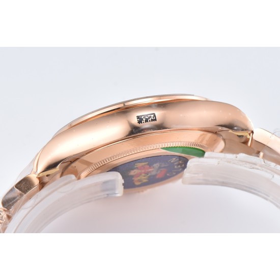 Rolex-Daytona 116505 40mm RG/RG Champagne/Black Clean DD4130