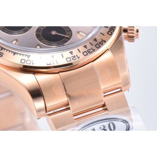 Rolex-Daytona 116505 40mm RG/RG Champagne/Black Clean DD4130