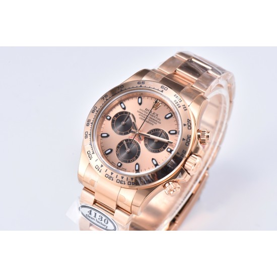 Rolex-Daytona 116505 40mm RG/RG Glod/Black Clean DD4130