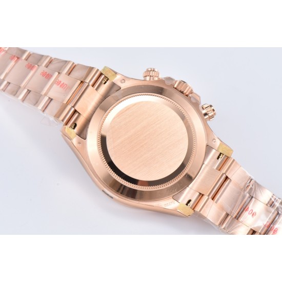 Rolex-Daytona 116505 40mm RG/RG Glod/Black Clean DD4130