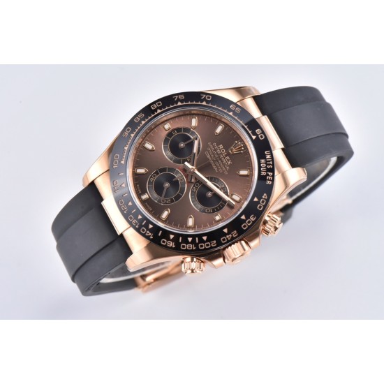 Rolex-Daytona 116515 40mm RG/RU Brown Dial Clean DD4130