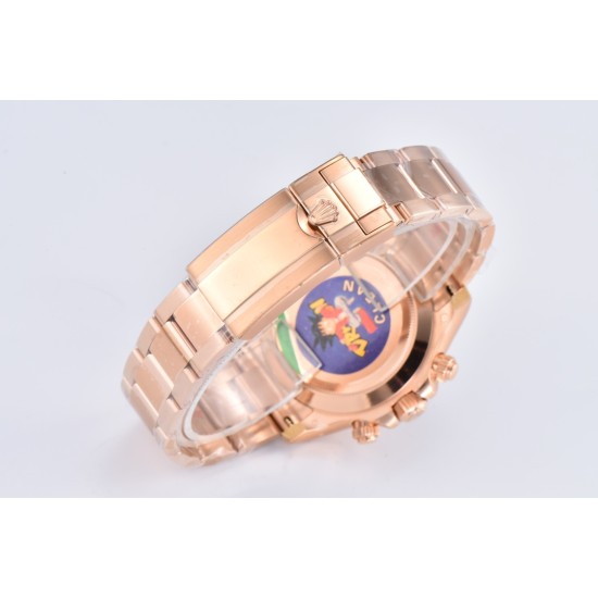 Rolex-Daytona 116505 40mm RG/RG Brown/Stk Clean DD4130