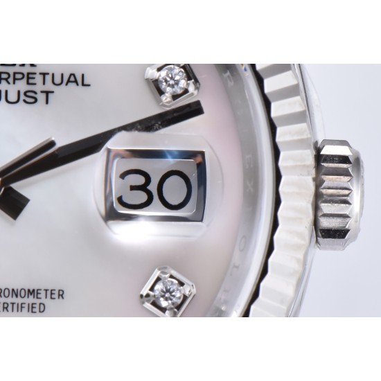 Rolex-Datejust 126234 36mm Jub SS/SS Mop/Mois Clean VR3235