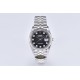 Rolex-Datejust 126234 36mm Jub SS/SS Black/Mois Clean VR3235