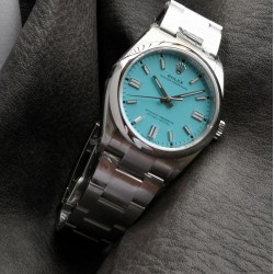 Rolex-Oyster Perpetual 126000 36mm SS/SS Tiffany Blue VSF VS3230 Super Clone