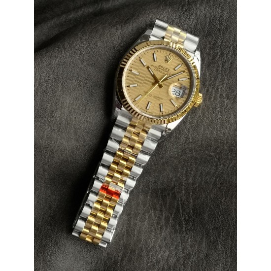 Rolex-Datejust 126233 36mm Jub YG/SS Gold/Stk VSF VS3235