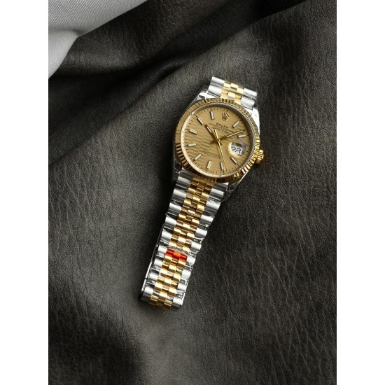 Rolex-Datejust 126233 36mm Jub YG/SS Gold/Stk VSF VS3235