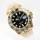 Rolex-GMT Master II 126718 Jub 40mm YG/YG Black Dial EWEF V2 SH3285