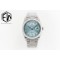Rolex-DayDate 128236 36mm SS/SS Ice Blue/Dia EWF V2 A2836(Gain Weight)