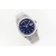 Rolex-DayDate 36mm Flt Pres SS/SS Blue Stk EWF A3255 Mod