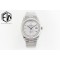 Rolex-DayDate 36mm Flt Pres SS/SS Silv Wht Stk EWF A3255