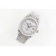 Rolex-DayDate 36mm Flt Pres SS/SS Silv Wht Stk EWF A3255