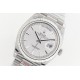Rolex-DayDate 36mm Flt Pres SS/SS Silv Wht Stk EWF A3255