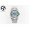 Rolex-DayDate 128236 36mm SS/SS Ice Blue/Rmn EWF  VR3255(Gain Weight)