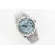 Rolex-DayDate 128236 36mm SS/SS Ice Blue/Rmn EWF  VR3255(Gain Weight)