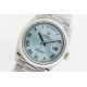 Rolex-DayDate 128236 36mm SS/SS Ice Blue/Rmn EWF  VR3255(Gain Weight)