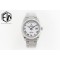 Rolex-DayDate 36mm Flt Pres SS/SS Wht Roman EWF A3255 Mod