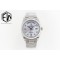 Rolex-DayDate 36mm Flt Pres SS/SS Wht MOP Diam EWF A3255 Mo