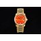 Rolex-DayDate 36mm YG/YG Pres Dia Orange Gradient Dial CSF A2836