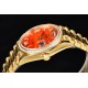 Rolex-DayDate 36mm YG/YG Pres Dia Orange Gradient Dial CSF A2836