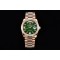 Rolex-DayDate 36mm RG/RG Pres Dia Green Dial CSF A2836