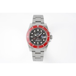 Rolex-Submariner DIW 40mm Red SS/SS Carbon Dial DIWF(VSF) VS3135