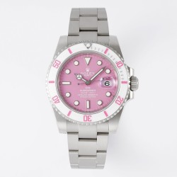 Rolex-Submariner DIW 40mm SS/SS Pink/Dot DIWF(VSF) VS3135
