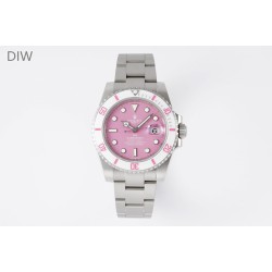 Rolex-Submariner DIW 40mm SS/SS Pink/Dot DIWF(VSF) VS3135