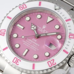 Rolex-Submariner DIW 40mm SS/SS Pink/Dot DIWF(VSF) VS3135