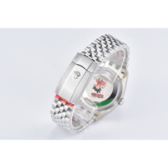 Rolex-Datejust 126234 36mm Jub SS/SS Grey/Rmn Clean VR3235