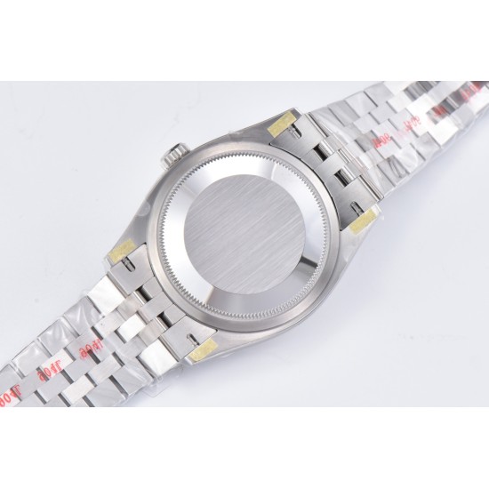 Rolex-Datejust 126234 36mm Jub SS/SS Grey/Rmn Clean VR3235