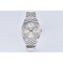 Rolex-Datejust 126234 36mm Jub SS/SS Silver Dial Clean VR3235