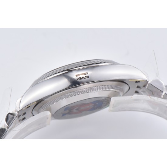 Rolex-Datejust 126234 36mm Jub SS/SS White/Rmn Clean VR3235