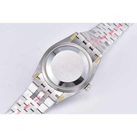 Rolex-Datejust 126234 36mm Jub SS/SS White/Rmn Clean VR3235