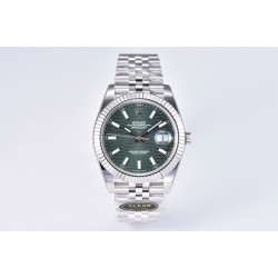 Rolex-Datejust 126334 41mm Oys SS/SS Grey Textured/Stk Clean SH3235