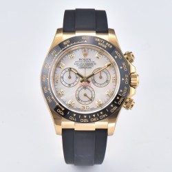 Rolex-Daytona 116518 40MM 904L Real Mop Dial YG/RU Clean DD4130