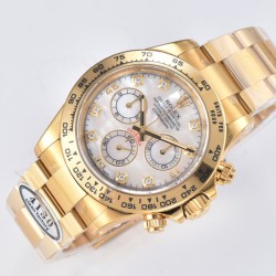 Rolex-Daytona 116508 40MM YG/YG Real Mop Dial Clean DD4130