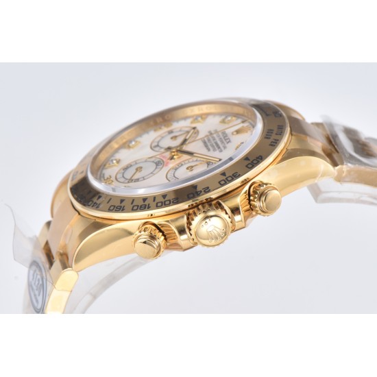 Rolex-Daytona 116508 40MM YG/YG Real Mop Dial Clean DD4130