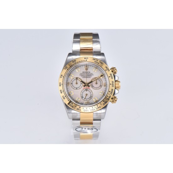 Rolex-Daytona 116503 40mm Real MOP Dial YG/SS Clean DD4130