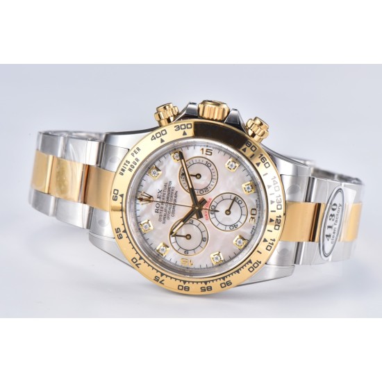Rolex-Daytona 116503 40mm Real MOP Dial YG/SS Clean DD4130
