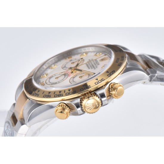 Rolex-Daytona 116503 40mm Real MOP Dial YG/SS Clean DD4130