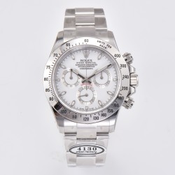 Rolex-Daytona 116520 SS/SS White Dial Clean DD4130