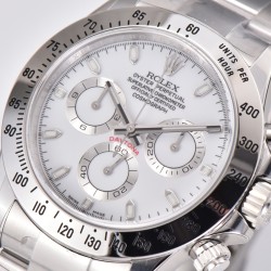 Rolex-Daytona 116520 SS/SS White Dial Clean DD4130