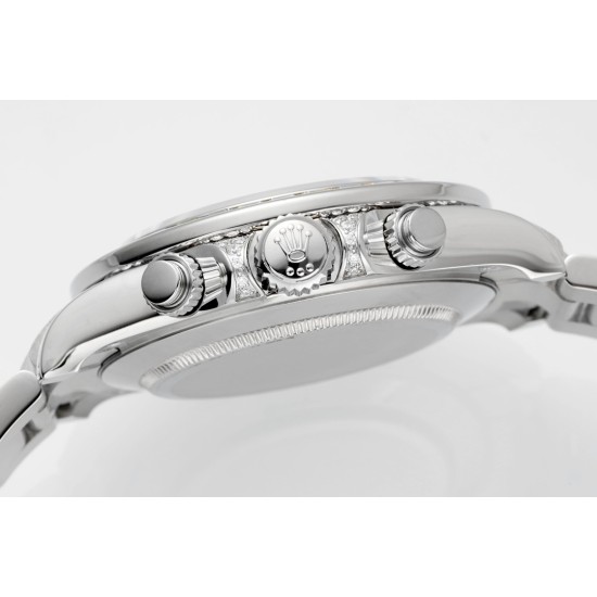 Rolex-Daytona 116599 Rainbow 40mm SS/SS Black/Dia KING(ZF) SH4130